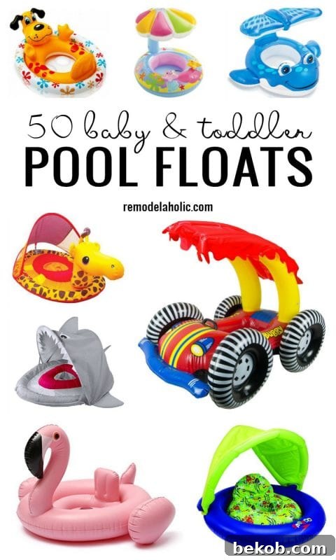 50 Adorable Baby & Toddler Pool Floats on Amazon for Summer Fun