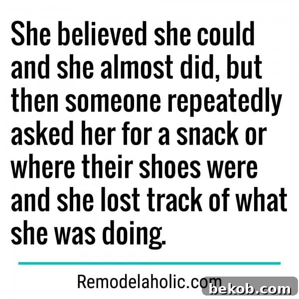 Lost Track of What She Was Doing Meme - Funny Parenting Humor