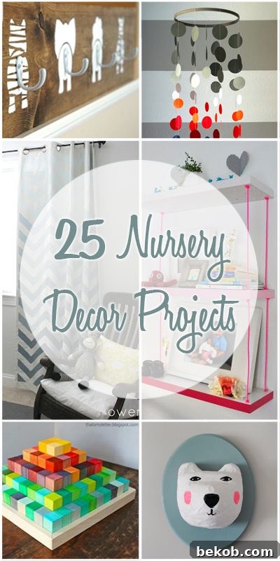 Creative DIY Nursery Decor Projects and Ideas for Your Baby's Room
