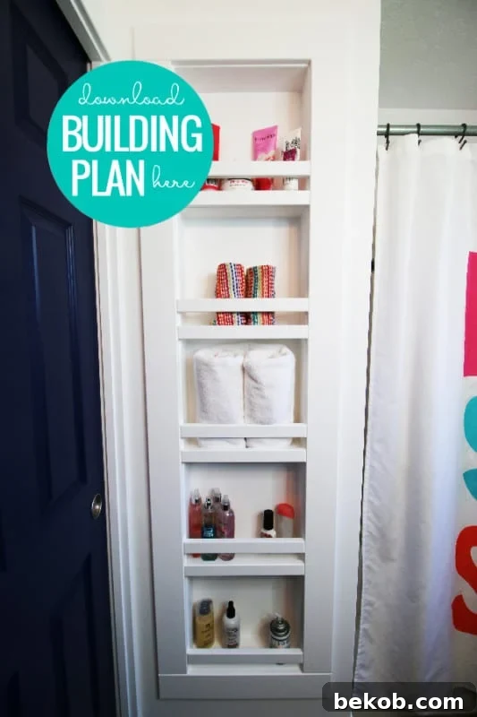 Building Recessed Shelves
