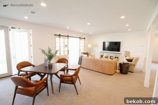 Game room table with comfy modern chairs