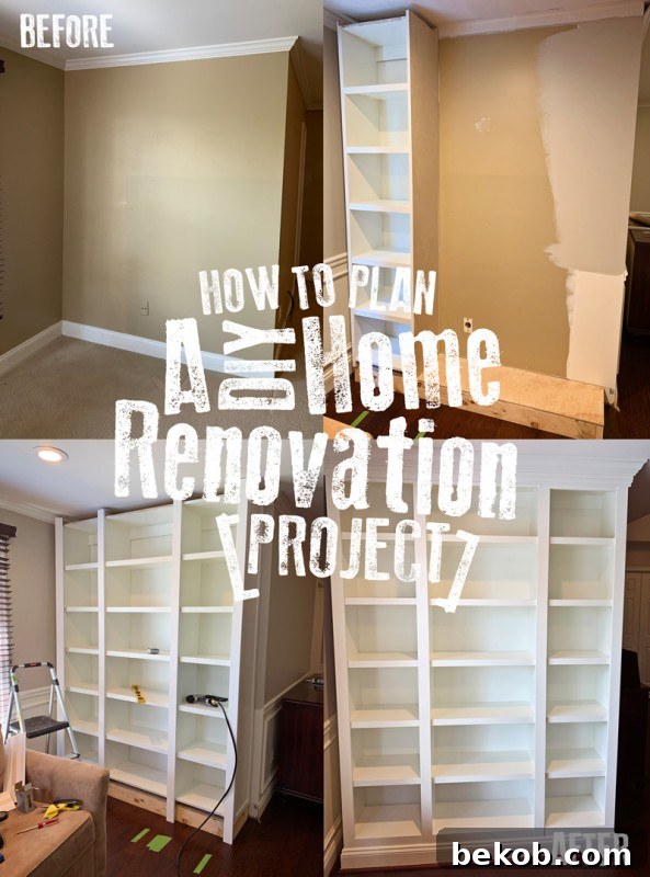 How to Plan a DIY Home Renovation Project: A Comprehensive Guide