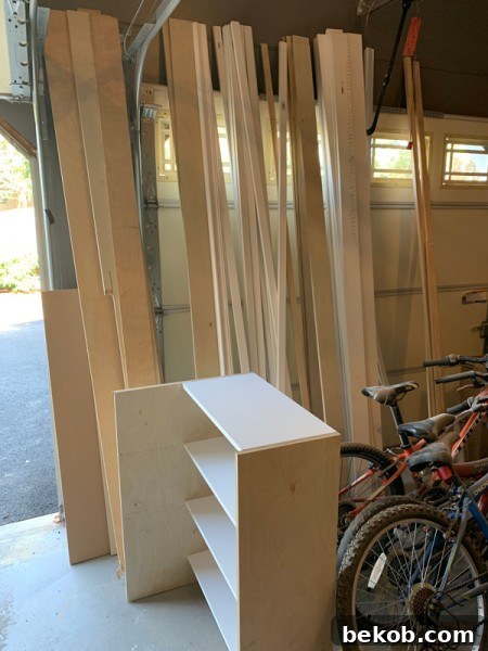 Detailed Construction Plans for DIY Closet Build