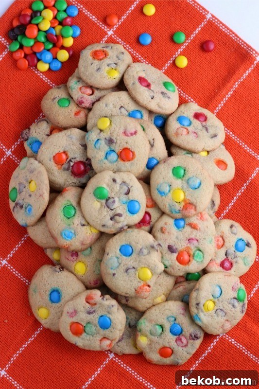 How To Make Soft Chewy M&M Cookies From Scratch, Recipe At Remodelaholic