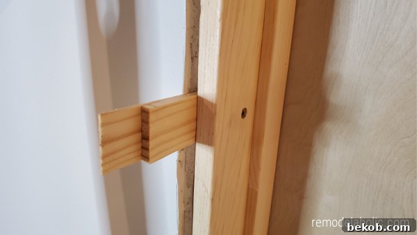 Installing New Doors In A Basement Remodel, Shims For Door Frame Remodelaholic