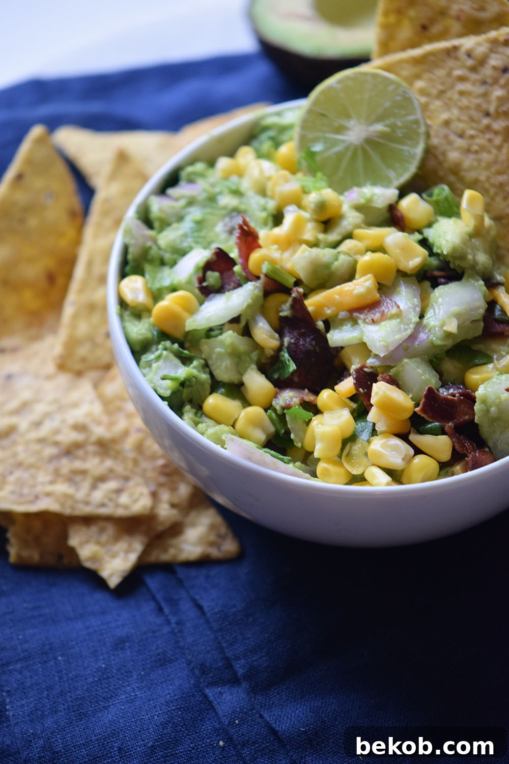 Bacon Corn Guacamole