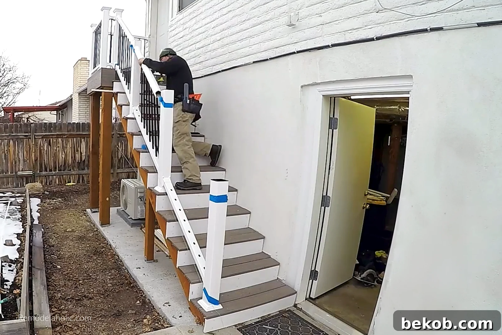 Installing Stair Rails