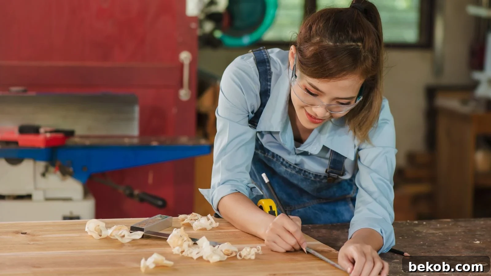 Woman Woodwork