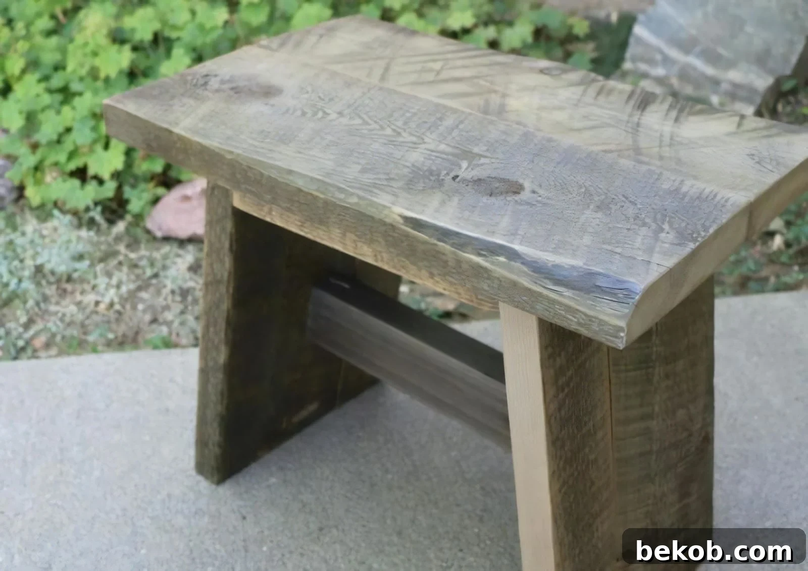 Reclaimed Wood Stool DIY Step Stool Plans
