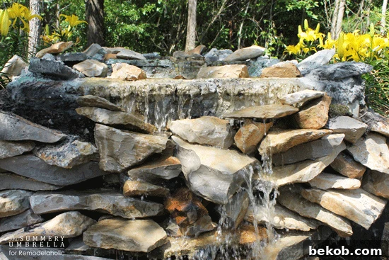 DIY waterfall tutorial
