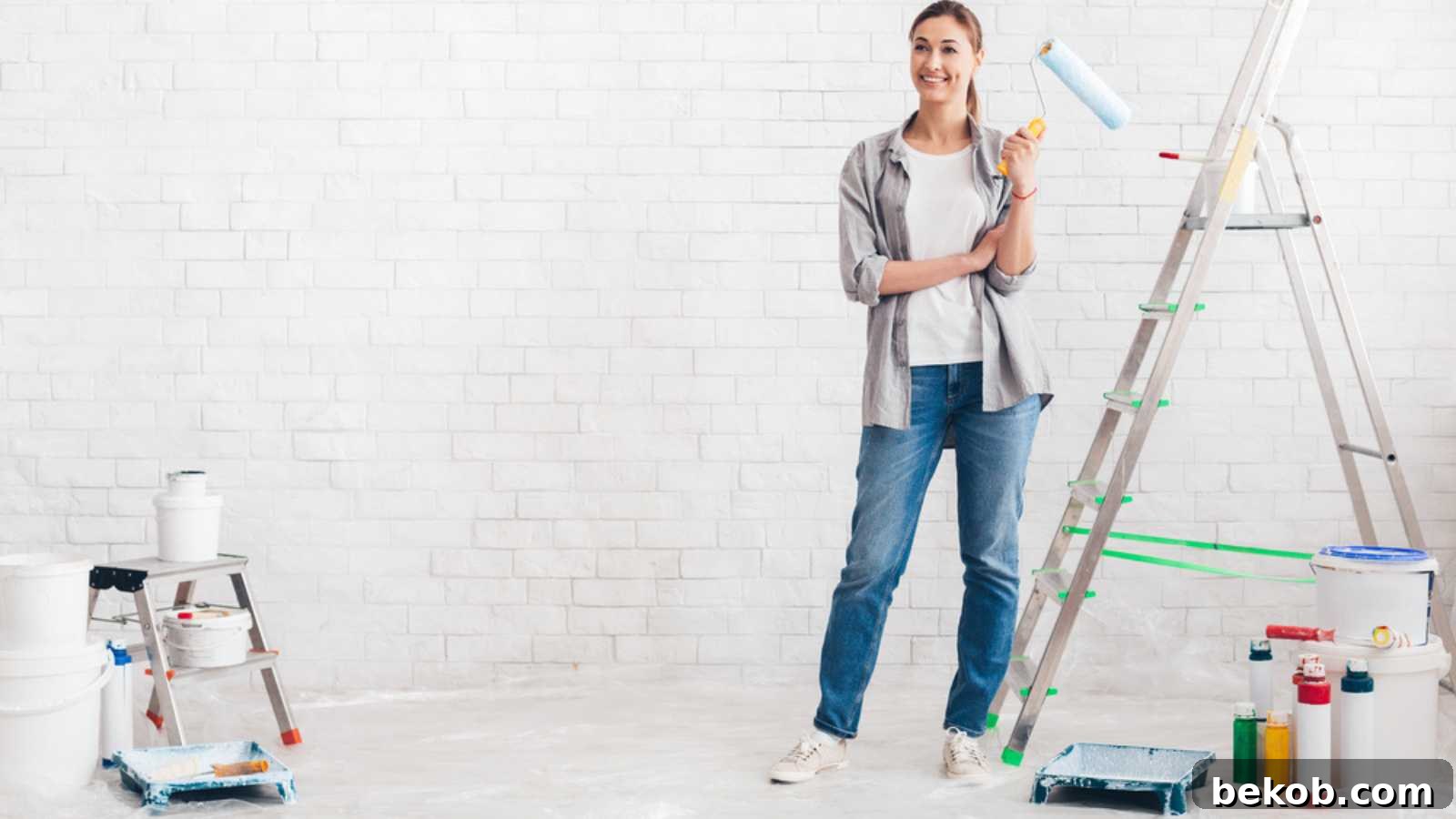 Woman Painting