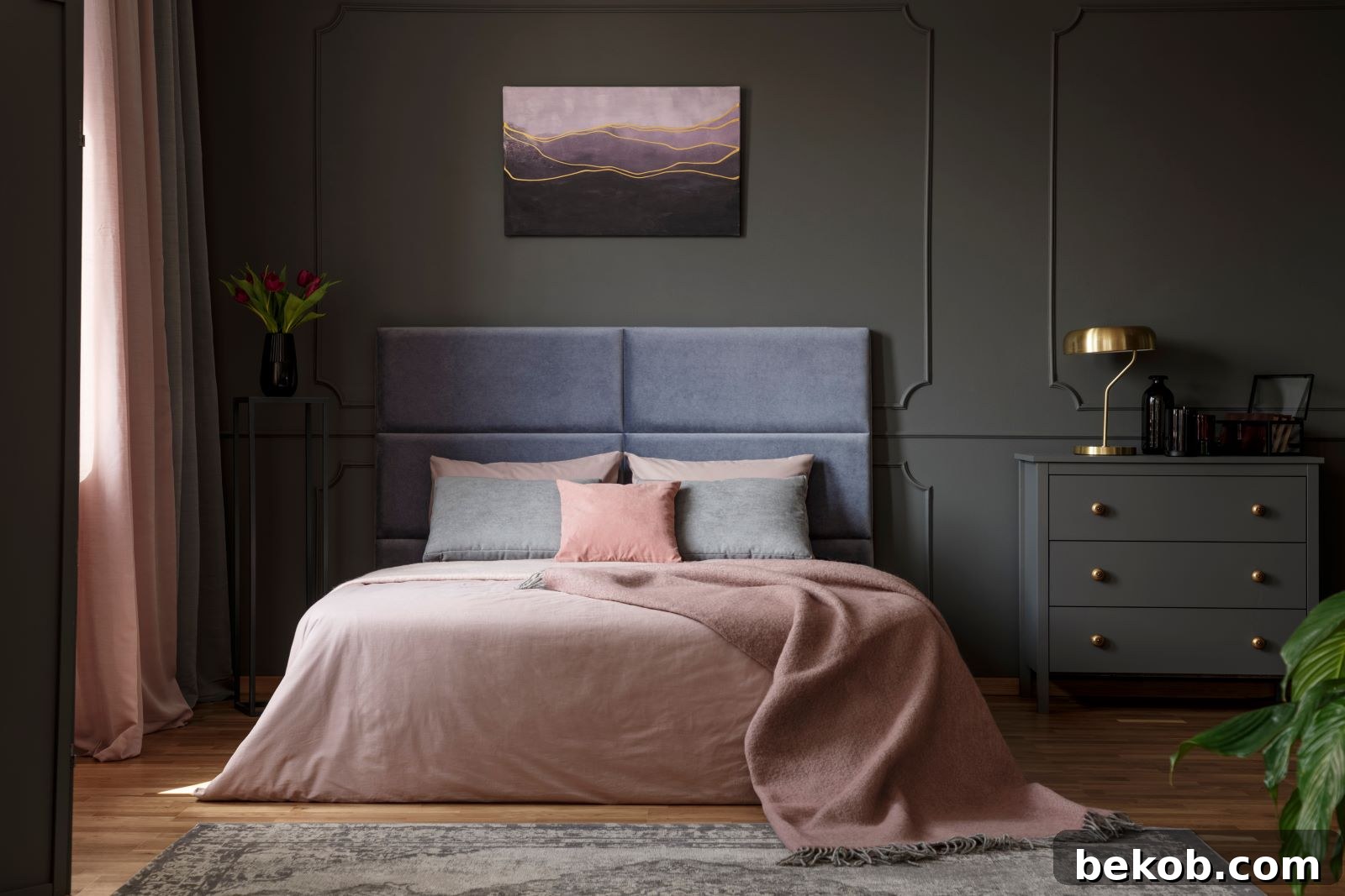 Gray Bedroom