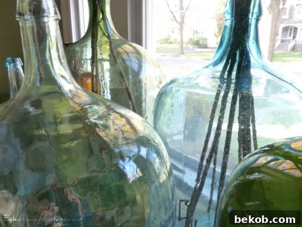 Dining Room Decor with Modern Art and Vintage Collections