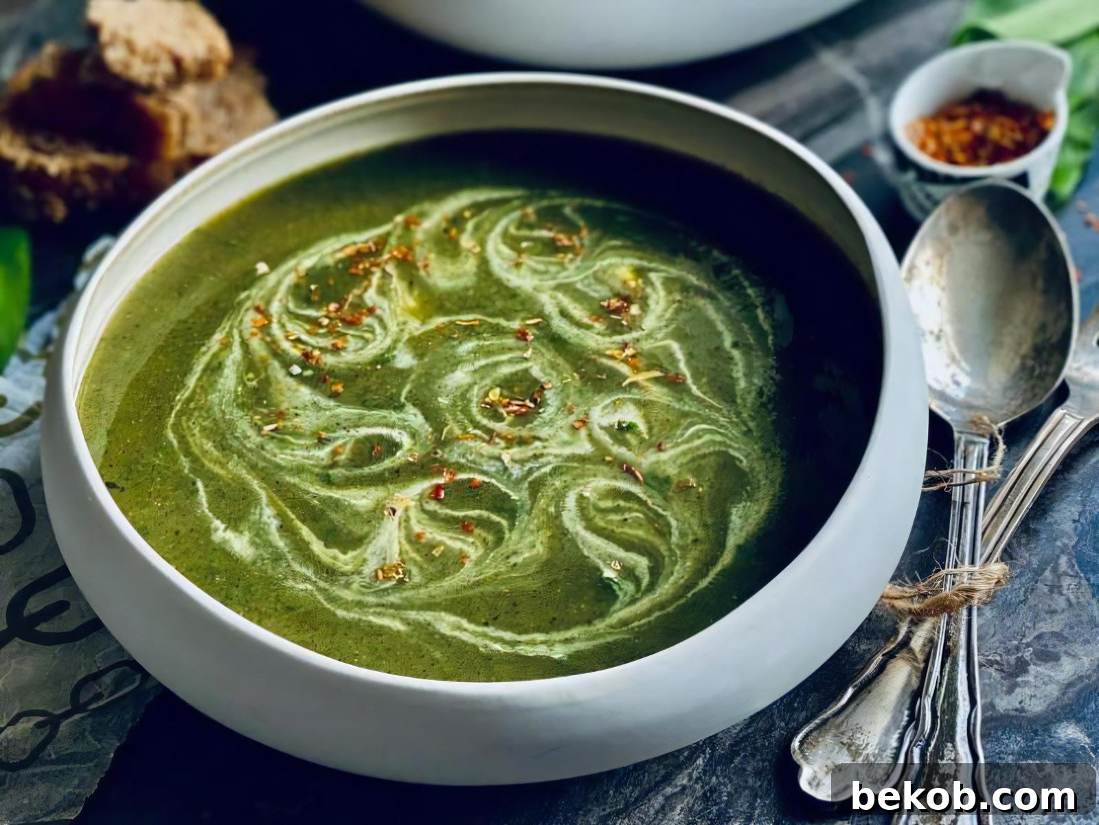 Unique Wild Garlic and Nettle Soup
