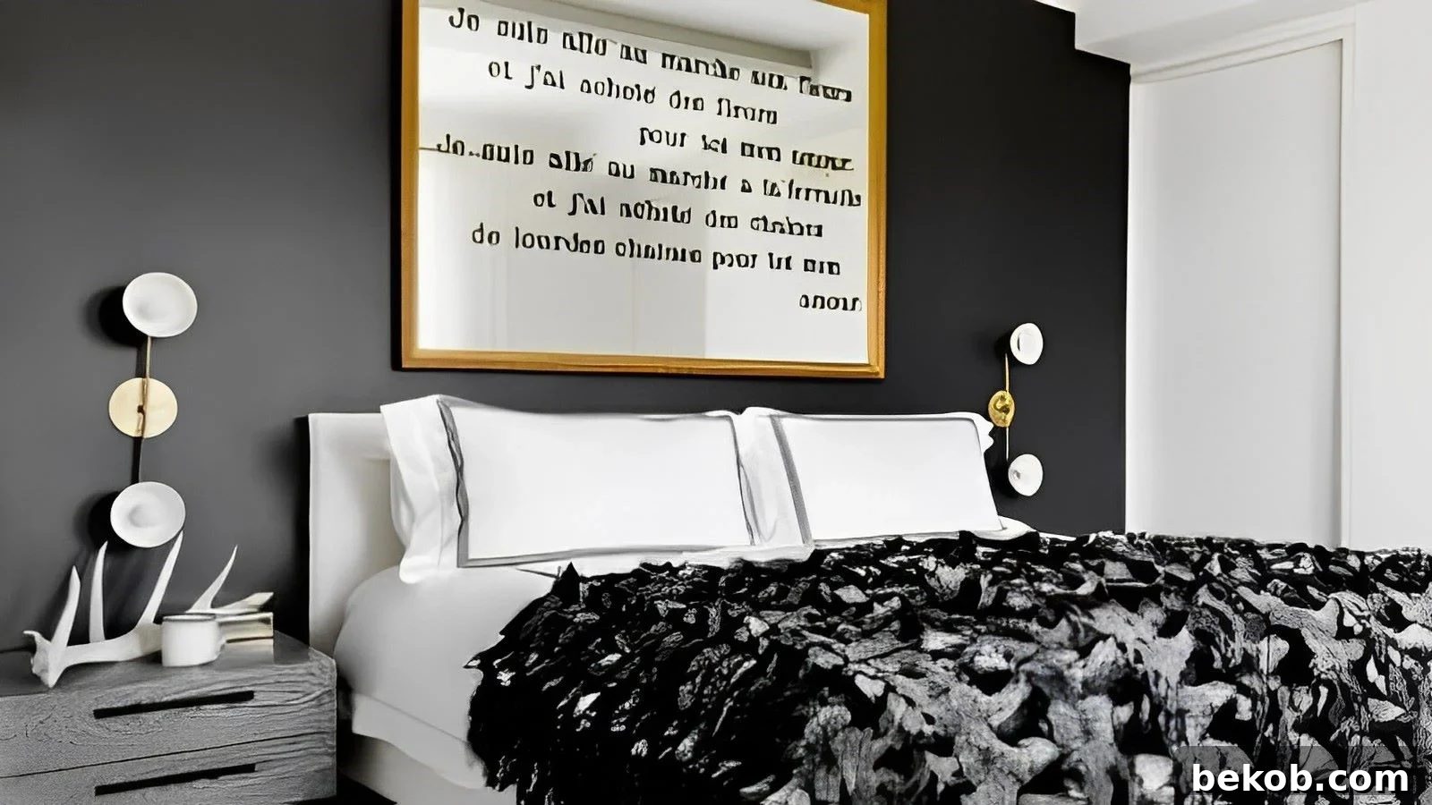 Black and White Decor