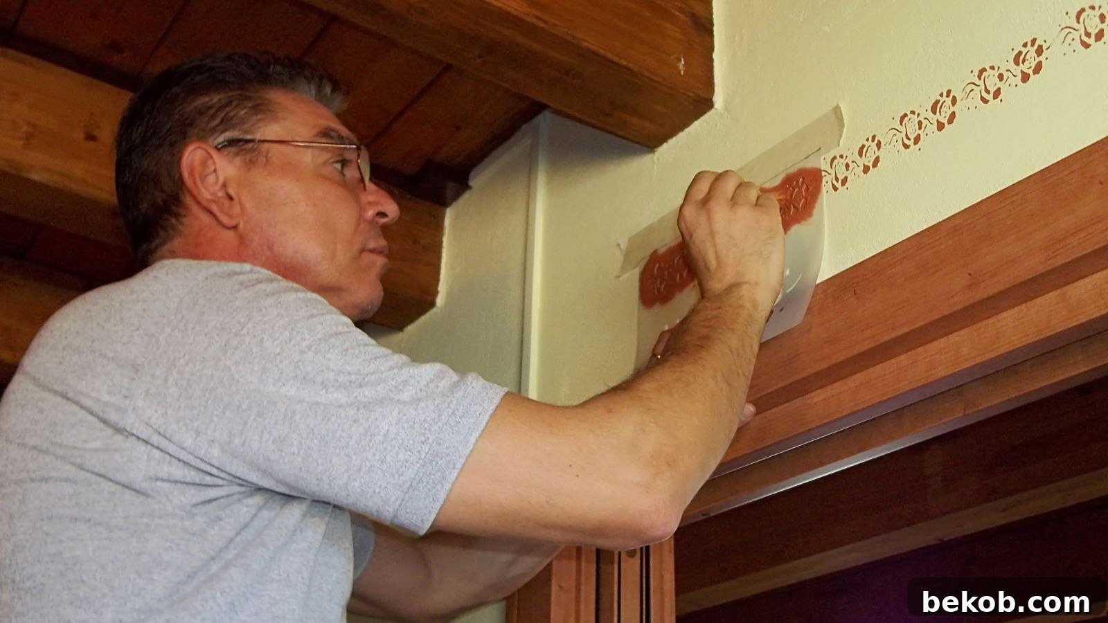 Man Wall Stencils