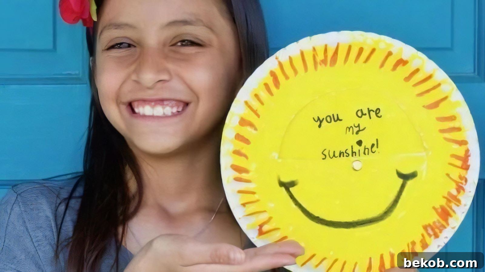 6a You Are My Sunshine Paper Plate Craft Idea 103207