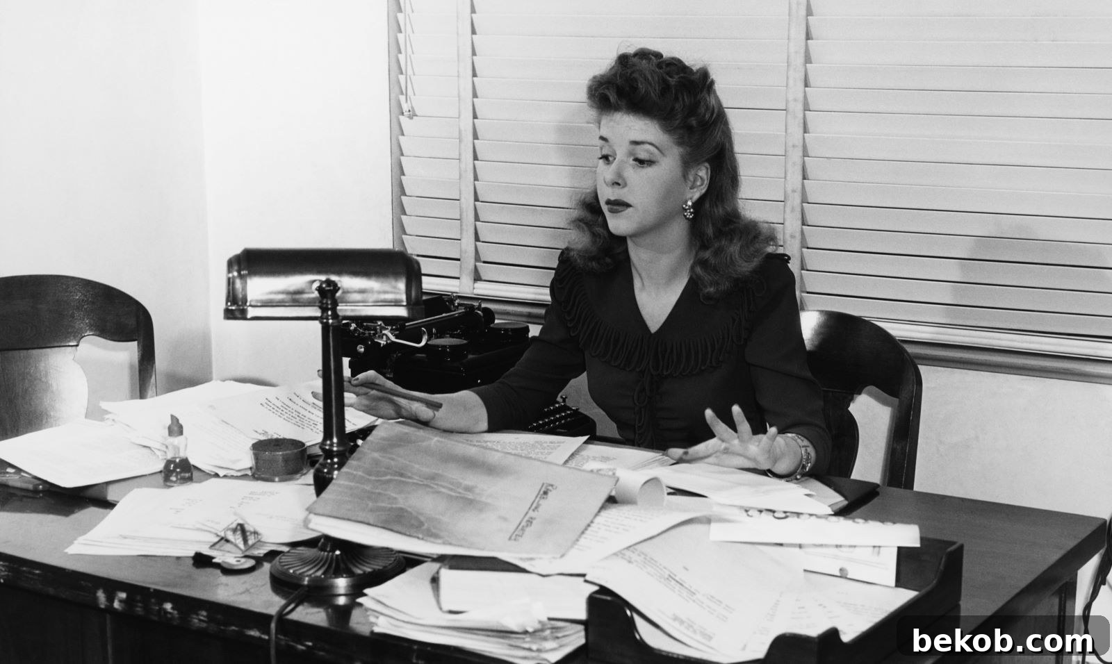 Cluttered Desk