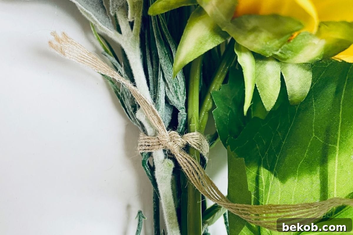 Tie Flower Bouquet