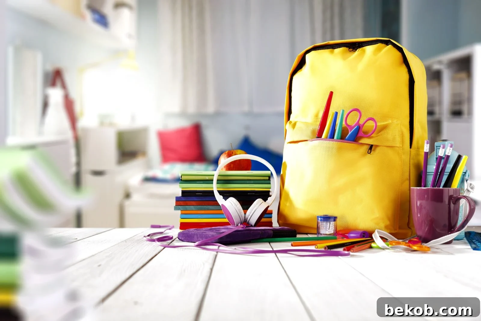 School Supplies Backpack Back To School
