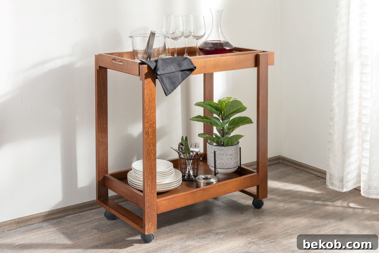 Micro Kitchen Magic 10 Genius Ideas for Stylish Small Spaces 2 Kitchen Cart