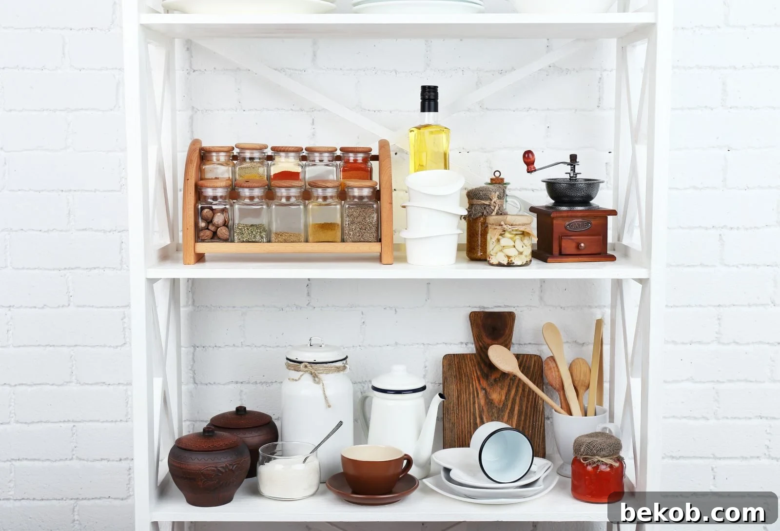 Micro Kitchen Magic 10 Genius Ideas for Stylish Small Spaces 3 Open Shelving
