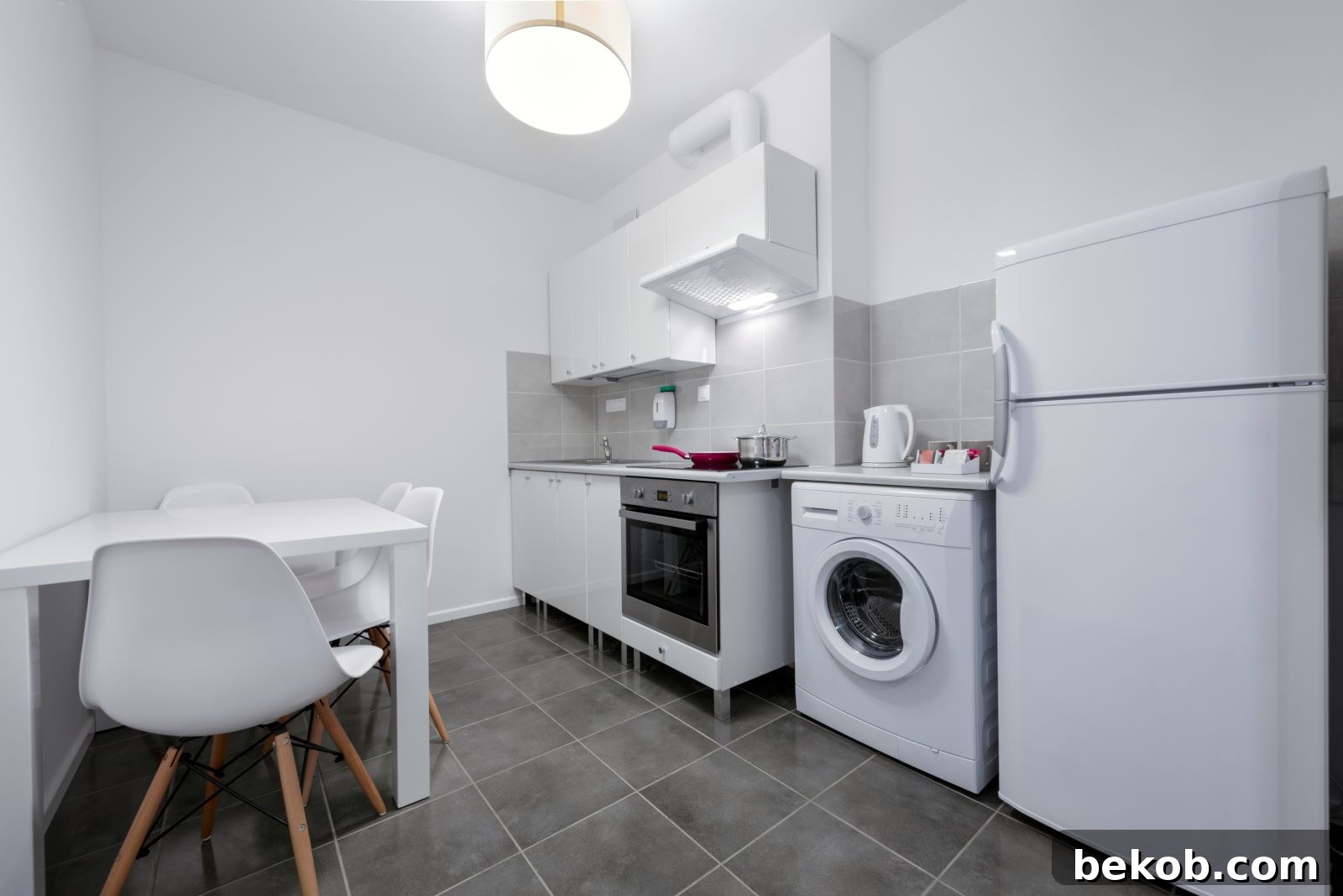 Micro Kitchen Magic 10 Genius Ideas for Stylish Small Spaces 5 White Compact Kitchen
