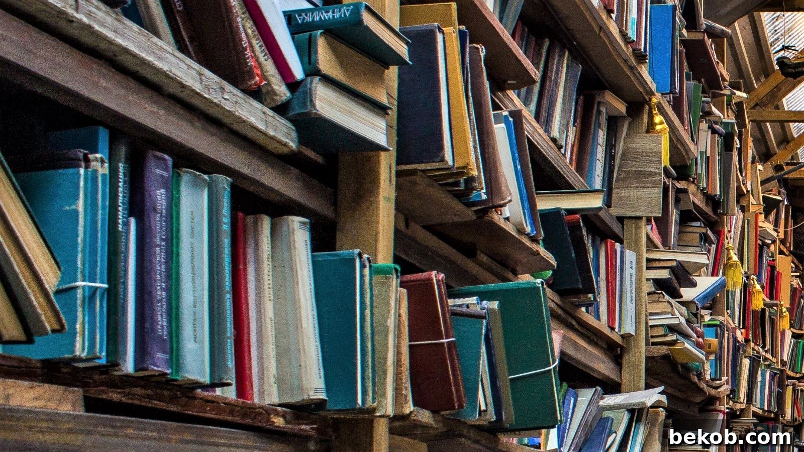 Messy Bookcases