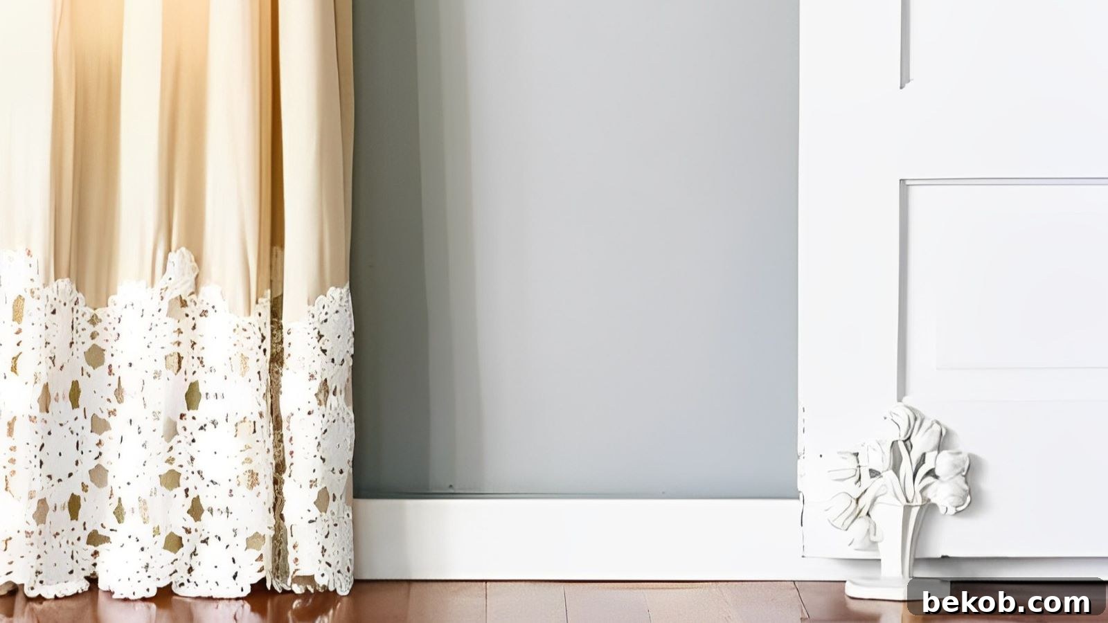No Sew Lace Curtains