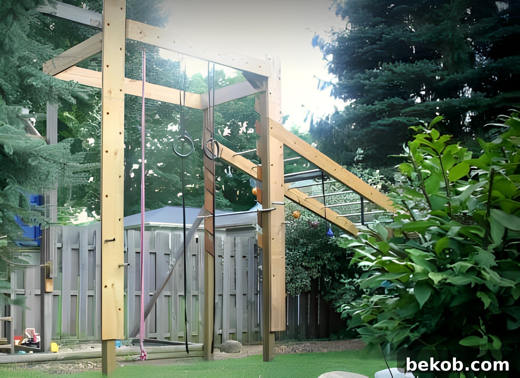 Feat DIY American Ninja Warrior Course For Your Backyard By Girl Meets Carpenter Featured On @Remodelaholic 450x327 (1)