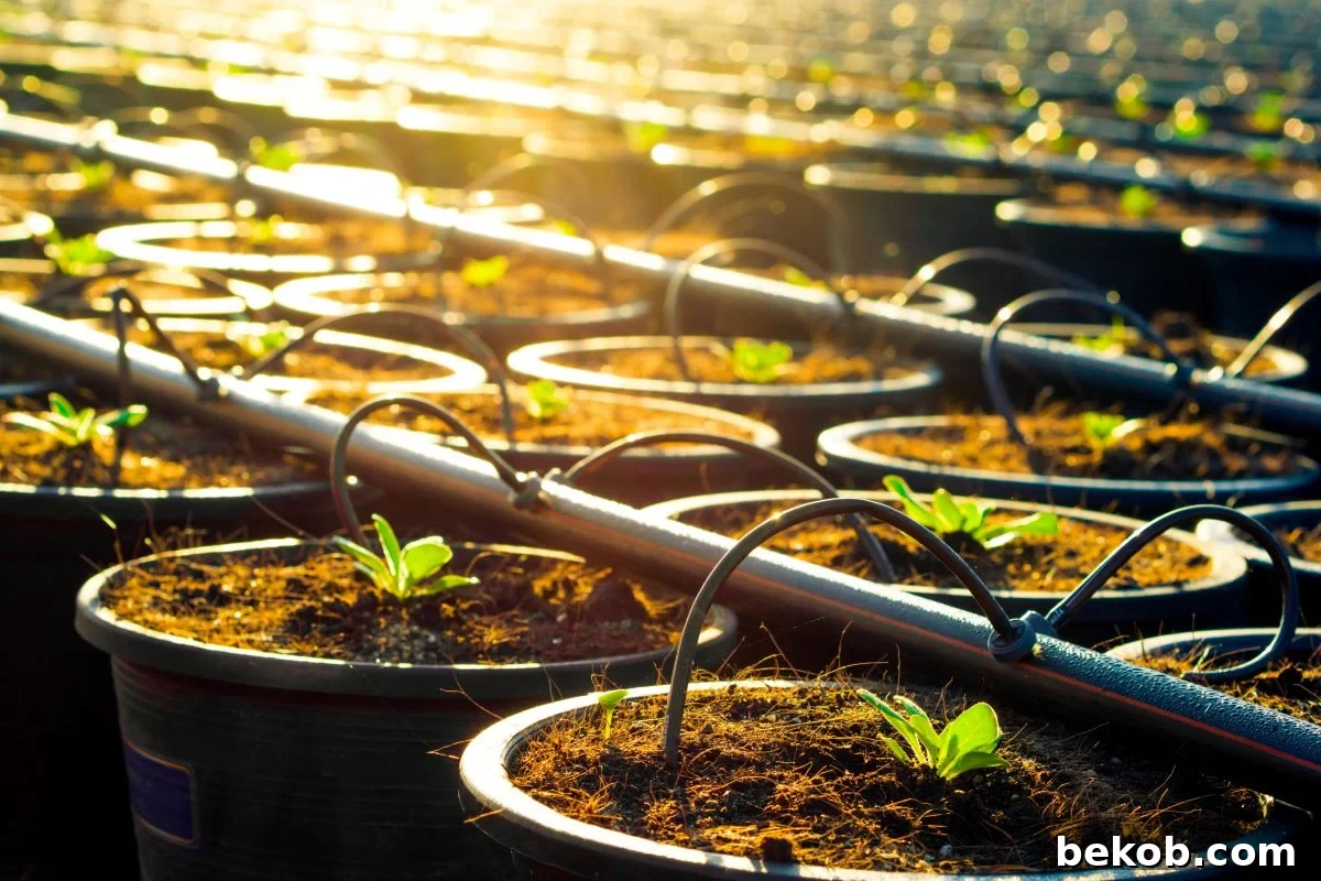 Automatic Watering System Outdoor
