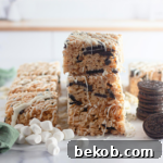 Oreo Krispie Treats 2