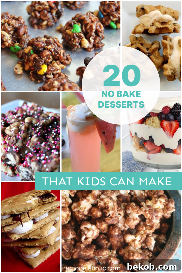Easy No Bake Desserts For Kids To Make No Oven Needed Remodelaholic