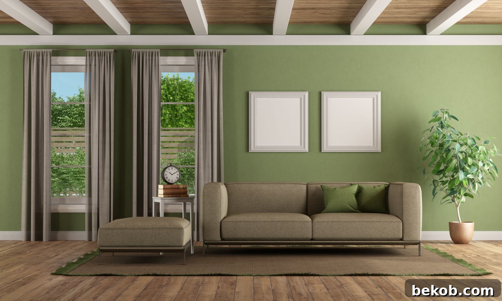Green And Brown