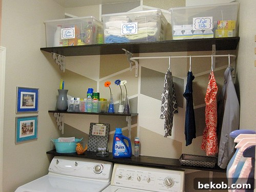 After: A Small Laundry Room Makeover
