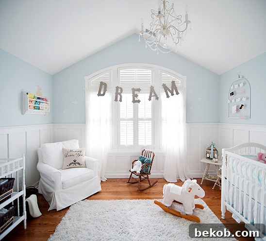 Dreamy and Sophisticated Nursery