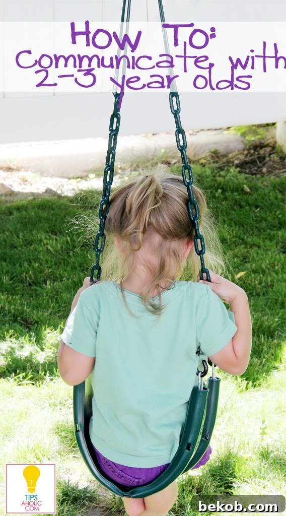 Help your 2 to 3 year old listen effectively