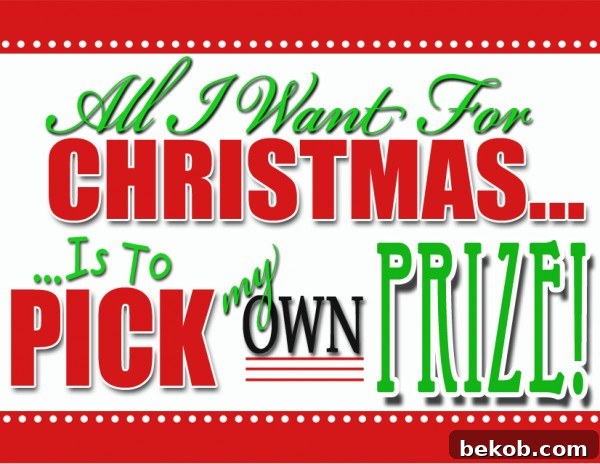Pick Your Prize Giveaway