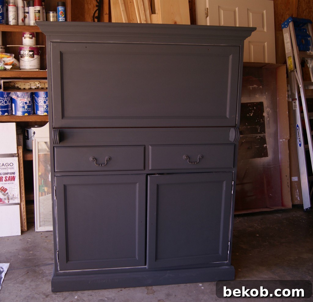 ChiChi Studio hutch first coat