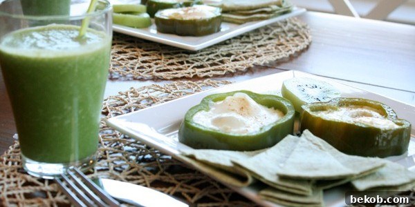 Green Breakfast for St. Patrick's Day