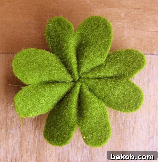 Shamrock Barrette