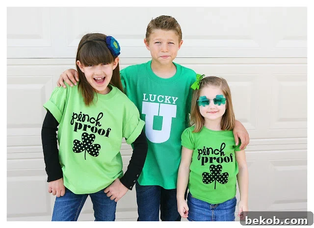 Kids T-Shirts for St. Patrick's Day