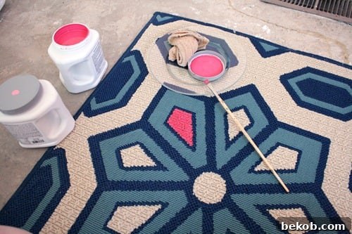Painting the Rug