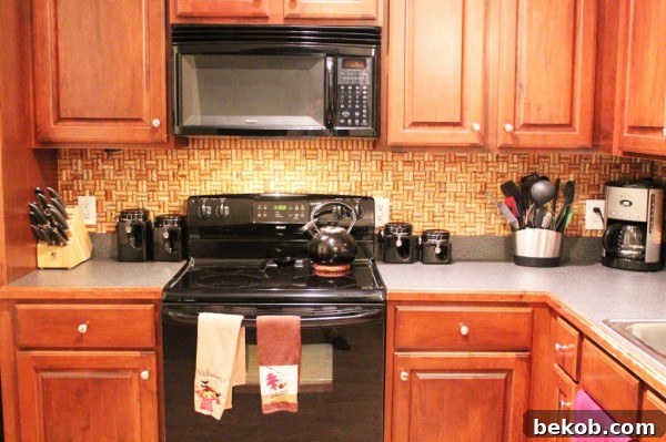 Wine Cork Kitchen Backsplash
