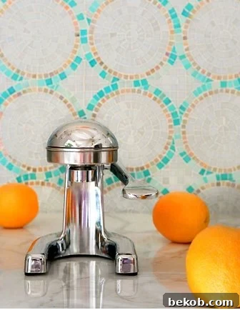 Glass Mosaic Kitchen Backsplash