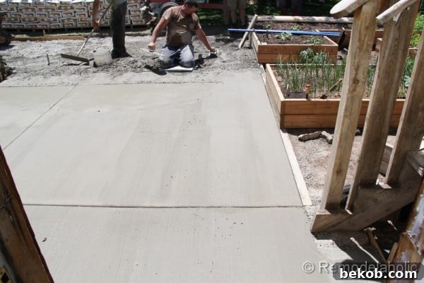 Inspecting Finished Concrete Surface
