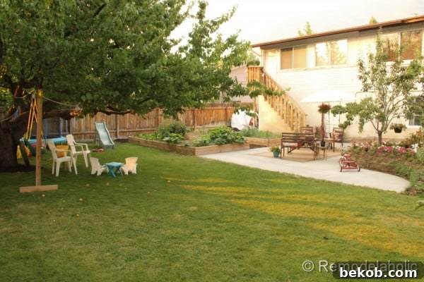Close Up of Concrete Patio Surface