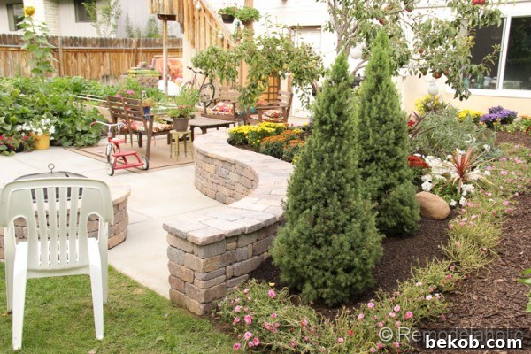 A serene corner of the fall garden, featuring a peaceful arrangement of colorful blooms and greenery