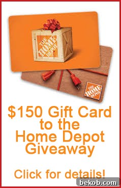 Home Depot Gift Card - A symbol of endless DIY possibilities and home renovation dreams
