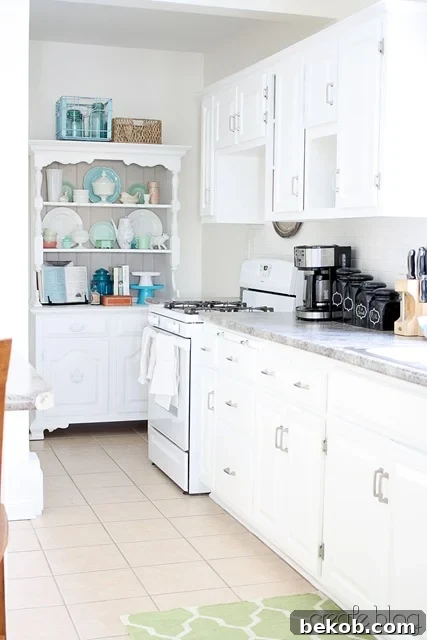 Remodeled One-Wall Kitchen
